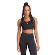 adidas Run Medium-Support Pocket Bra Dames Zwart