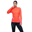 Ronhill Tech Reflect 1/2 Zip Shirt Dames Oranje