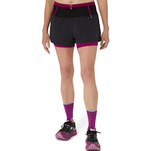 ASICS FujiTrail 2in1 Short Dames ASICS FujiTrail 2in1 Short Dames