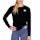 SAYSKY Logo Motion Shirt Dames Zwart