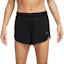 Nike Run Novelty Dri-FIT 2 Inch Brief-Lined Shorts Dames Zwart
