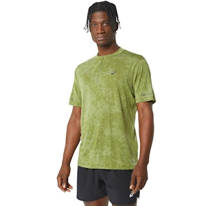 ASICS MetaRun Pattern Half Zip T-shirt Heren ASICS MetaRun Pattern Half Zip T-shirt Heren