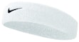 Nike Swoosh Hoofdband Unisex Wit