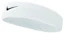 Nike Swoosh Hoofdband Unisex Wit