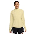 Nike Trail Dri-FIT Half Zip Mid Layer Dames Geel