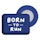 BibBits Race Number Magnets - Born To Run Blauw