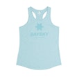 SAYSKY Logo Combat Pro Singlet Dames Blauw