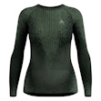 Odlo Blackcomb Eco Baselayer Crew Neck Shirt Dames Groen