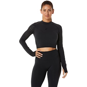 ASICS Seamless Crop Shirt Dames ASICS Seamless Crop Shirt Dames