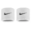 Nike Swoosh Classic Wristbands 2-Pack Unisex Wit