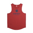 SAYSKY Logo Combat Pro Singlet Heren Rood