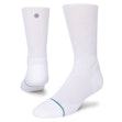 Stance Run Light Crew Socks Unisex Wit