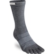 Injinji Trail Midweight Crew/Coolmax Socks Dames Grijs