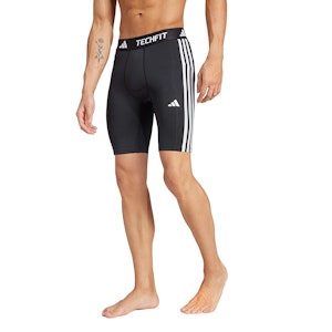 adidas TechFit 3 Stripes Short Tight Heren adidas TechFit 3 Stripes Short Tight Heren