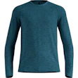 Odlo Essential Seamless Crew Neck Shirt Heren Blauw