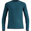 Odlo Essential Seamless Crew Neck Shirt Heren Blauw