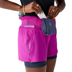 Brooks High Point 3 Inch 2-in-1 Shorts 2.0 Dames Brooks High Point 3 Inch 2-in-1 Shorts 2.0 Dames