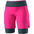 Dynafit Ultra 2in1 Shorts Dames Fluorroze