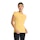 New Balance Jacquard Slim T-shirt Dames Geel
