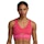 Nike Pro Indy Plunge Dri-FIT Medium Support Padded Sports Bra Dames Roze