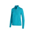 Saucony Solstice 1/4 Zip Dames Blauw
