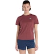 New Balance Athletics T-Shirt Dames Rood