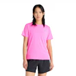 New Balance Sport Essential T-Shirt Dames Roze