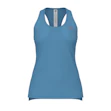 New Balance Sport Core Tank Dames Blauw