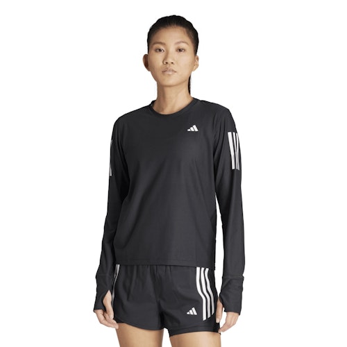 Adidas longsleeve dames zwart shop