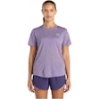 New Balance Athletics T-Shirt Dames Paars