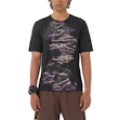 Salomon Shakeout Core GFX T-shirt Heren Zwart