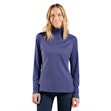 Odlo Essential Ceramiwarm 1/2 Zip Midlayer Dames Blauw