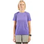 Odlo Essential Seamless Crew Neck T-shirt Dames Paars