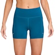 Nike Swift Dri-FIT High-Rise 4 Inch Short Tights Dames Blauw