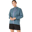 ASICS FujiTrail Elite Waterproof Jacket Dames Blauw