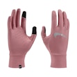 Nike Fleece Run Gloves Dames Roze