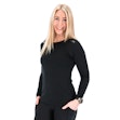 Fusion Merino 150 Shirt Dames Zwart