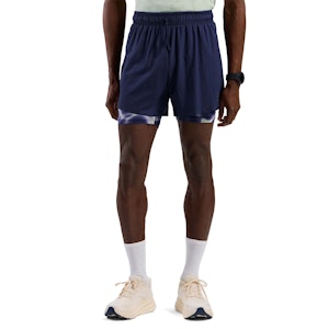 Odlo Zeroweight Print 5 Inch 2-in-1 Shorts Heren Odlo Zeroweight Print 5 Inch 2-in-1 Shorts Heren