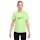 Nike One Swoosh Dri-FIT T-shirt Dames Limegroen