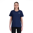 New Balance Sport Essentials T-shirt Dames Blauw