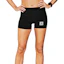 SAYSKY Flow+ 4 Inch Race Short Tights Dames Zwart