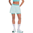 On 3 Inch Performance 2/1 Shorts Dames Blauw