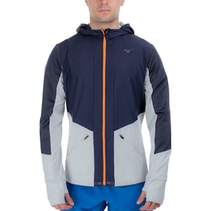 Mizuno Active Warmalite Hybrid Hooded Jacket Heren Mizuno Active Warmalite Hybrid Hooded Jacket Heren