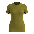 Odlo Merino 160 Baselayer Crew Neck T-shirt Dames Groen