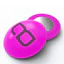 Gato Race Number Magnet Roze
