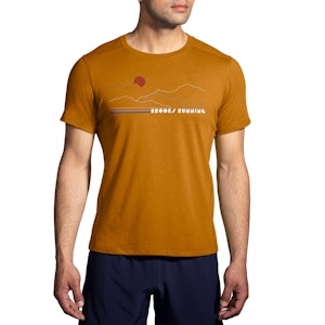 Brooks Distance T-shirt 2.0 Heren Brooks Distance T-shirt 2.0 Heren