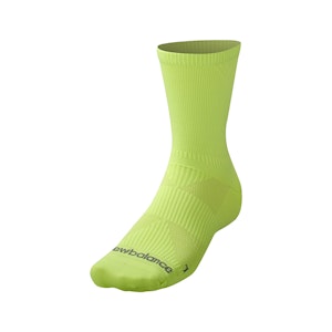 New Balance Run Foundation Flat Knit Midcalf Socks Unisex