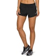 ASICS Road 3.5 Inch Short Dames Zwart