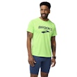 Brooks Distance T-shirt 3.0 Heren Groen
