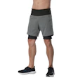 Mizuno Trail Multipocket 2-in-1 Shorts Heren Bruin